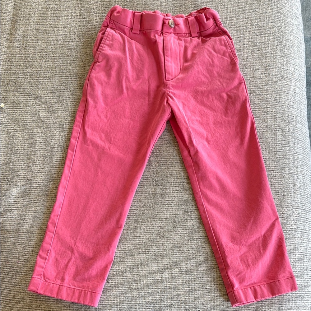 Vineyard Vines Girls' Pink Casual Twill Pants size 5